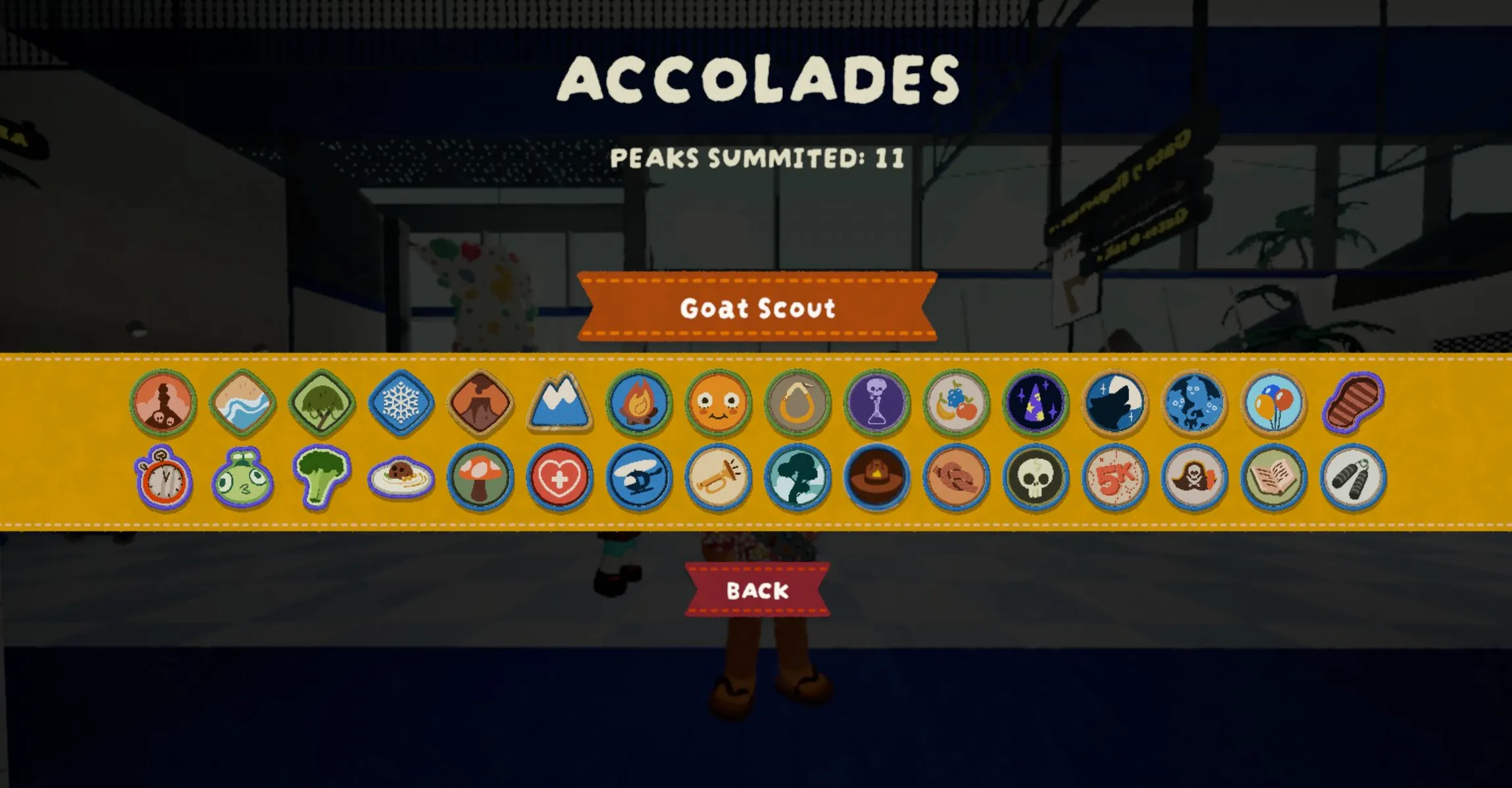 PEAK Game Achievements and Badges